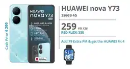 Cellucity HUAWEI Nova Y73 256GB 4G offer