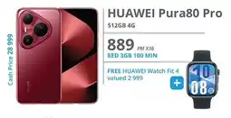 Cellucity HUAWEI Pura80 Pro 512GB 4G offer