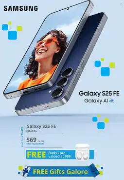 Cellucity Samsung Galaxy S25 FE 256GB 5G offer