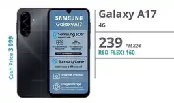 Cellucity Samsung Galaxy A17 4G offer