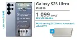 Cellucity Samsung Galaxy S25 Ultra 256GB 5G offer