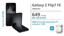Cellucity Samsung Galaxy Z Flip7 FE 256GB 5G offer