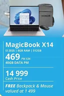 Cellucity Honor MagicBook X14 offer