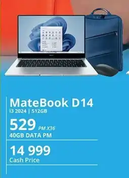 Cellucity HUAWEI MateBook D14 offer