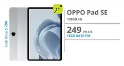 Cellucity OPPO Pad SE 128GB 4G offer