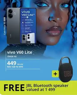 Cellucity Vivo V60 Lite 256GB 5G offer