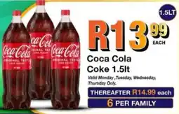 Take 'n Pay Coca-Cola Coke offer