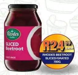 Take 'n Pay Rhodes beetroot sliced/ grated offer