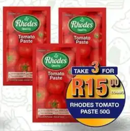 Take 'n Pay Rhodes tomato paste offer