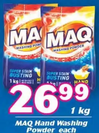 Cambridge Liquor MAQ Hand Washing Powder 1kg offer