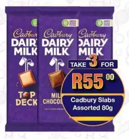 Take 'n Pay Cadbury Slabs Assorted offer
