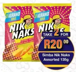 Take 'n Pay Simba Nik Naks Assorted offer