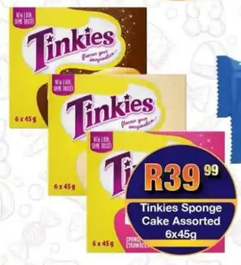 Take 'n Pay Tinkies Sponge Cake Assorted offer