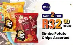 Take 'n Pay Simba Potato Chips Assorted offer