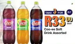Take 'n Pay Coo-ee Soft Drink Assorted offer