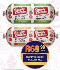 Take 'n Pay Simply chicken polony offer