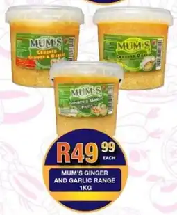 Take 'n Pay Mum's ginger and garlic range offer