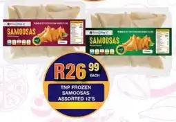 Take 'n Pay Tnp frozen samoosas assorted offer