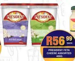 Take 'n Pay President feta cheese assorted offer