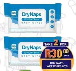Take 'n Pay Dry naps wet wipes offer