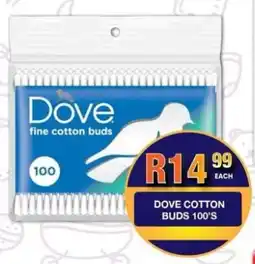 Take 'n Pay Dove cotton buds offer