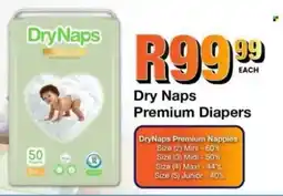 Take 'n Pay Dry Naps Premium Diapers offer