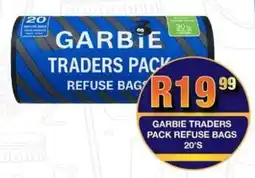 Take 'n Pay Garbie traders pack refuse bags offer