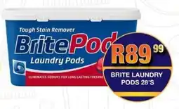 Take 'n Pay Brite laundry pods offer
