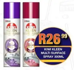 Take 'n Pay Kiwi kleen multi surface spray offer