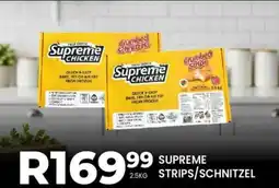 Take 'n Pay Supreme strips/ schnitzel offer