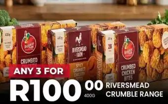 Take 'n Pay Riversmead crumble range offer