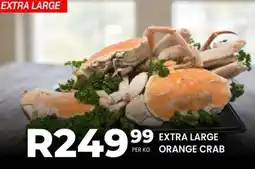 Take 'n Pay Extra large orange crab offer