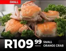 Take 'n Pay Small orange crab offer