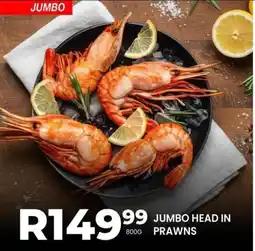 Take 'n Pay Jumbo head in prawns offer