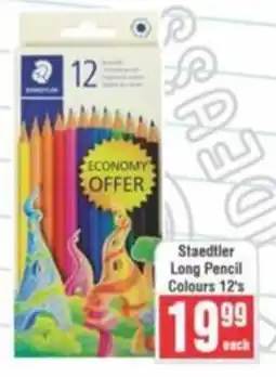 Frontline Staedtler Long Pencil Colours offer