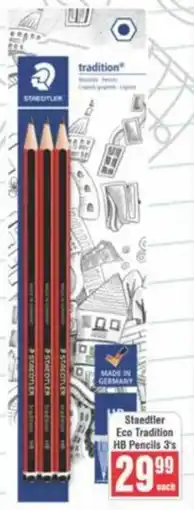 Frontline Staedtler Eco Tradition HB Pencils offer