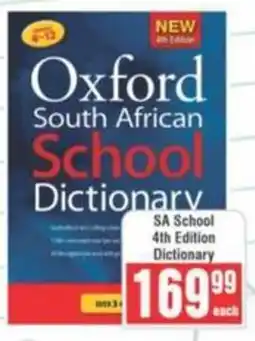 Frontline SA School 4th Edition Dictionary offer