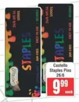 Frontline Castello Staples Pins offer