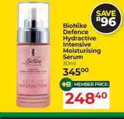Dis-Chem Bionike Defence Hydractive Intensive Moisturising Serum-30ml offer
