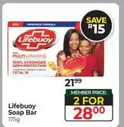 Dis-Chem Lifebuoy Soap Bar-For 2 x 175g offer