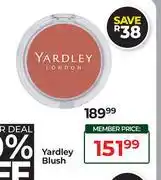 Dis-Chem Yardley Blush offer