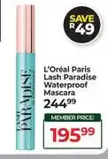 Dis-Chem L'Oreal Paris Lash Paradise Waterproof Mascara offer