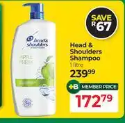 Dis-Chem Head & Shoulders Shampoo-1L offer