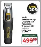 Dis-Chem Wahl Extreme Grip Lithium-Ion Precision Trimmer Kit 25 Piece offer