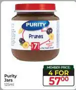 Dis-Chem Purity Jars-For 4 x 125ml offer