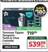 Dis-Chem Tommee Tipee Sangenic Twist & Click Cassette-Per Pack offer