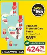 Dis-Chem Pampers Premium Care Pants-Per 2 Pack offer