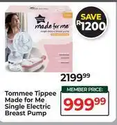 Dis-Chem Tommee Tippee Made For Me Single Electric Breast Pump offer