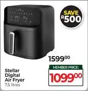 Dis-Chem Stellar Digital Air Fryer-7.5Ltr offer