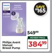 Dis-Chem Philips Avent Manual Breast Pump offer